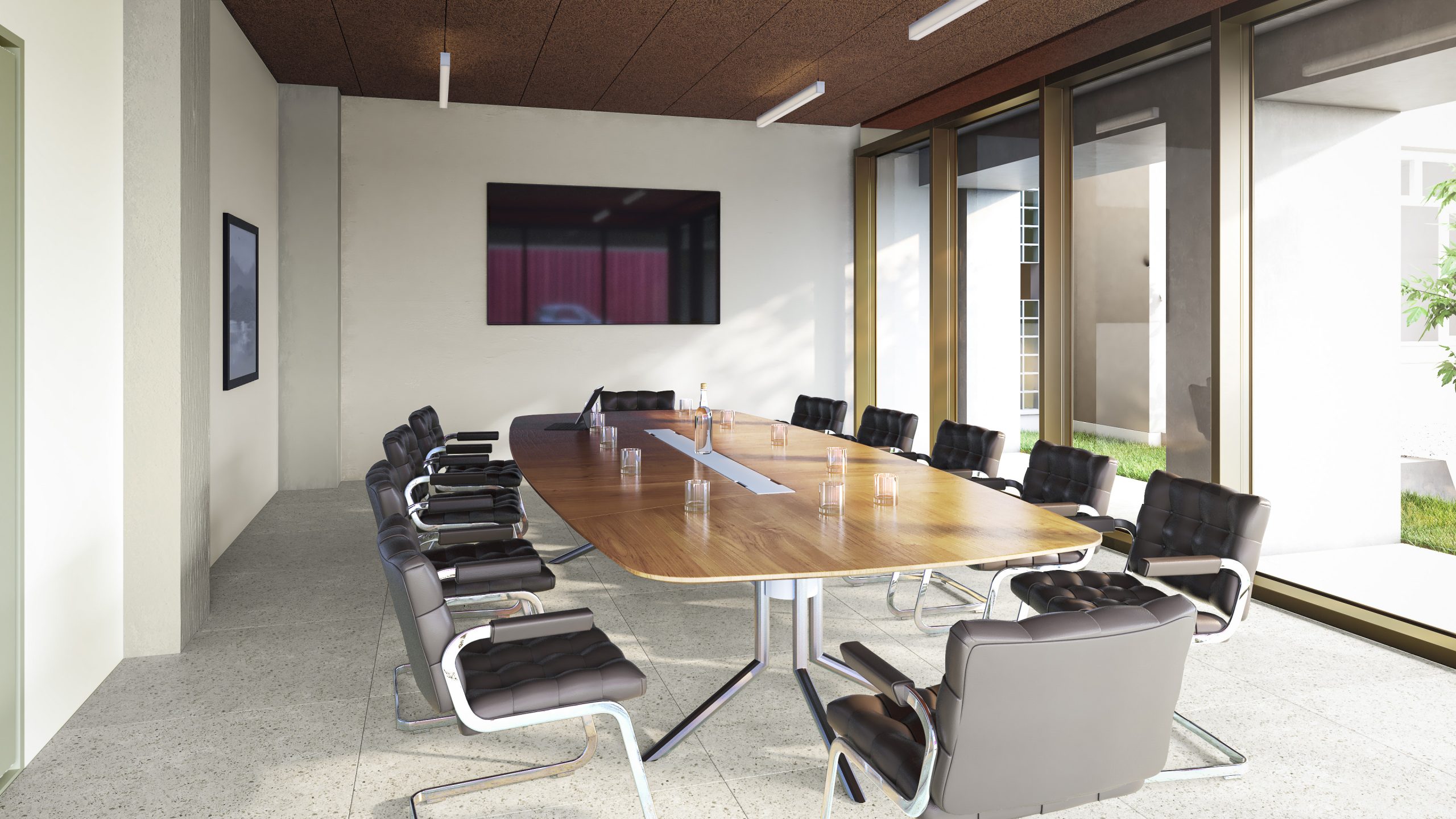 Visualisierung Meeting- und Eventräume im startup space Uzwil